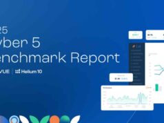 A Helium 10 közzétette 2025-ös Cyber 5 Benchmark reportját