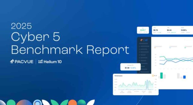 A Helium 10 közzétette 2025-ös Cyber 5 Benchmark reportját