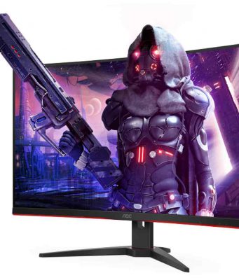 Új AOC 31,5 hüvelykes, ívelt G2 gaming monitorok 165 Hz-el, 1 ms válaszidővel