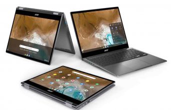 Íme, a prémium kategóriás 2K alakítható Acer Chromebook Spin 713