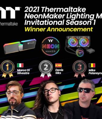 A Thermaltake bejelentette a 2021-es Thermaltake Neonmaker Lighting Invitational 1. évadának nyerteseit