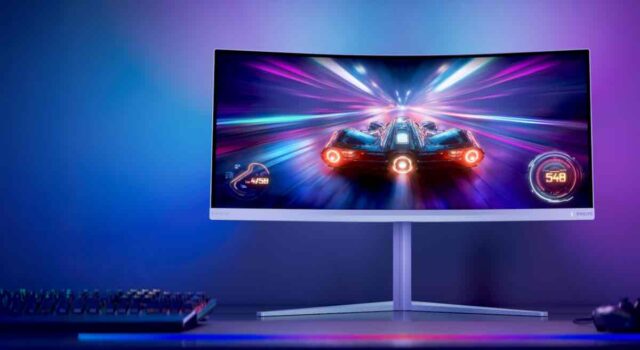 Philips Evnia 34M2C5601QA: 200 Hz, ultraszéles kijelző és MI-alapú Ambiglow optimális árazással