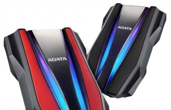 Itt az ADATA HD770G külső merevlemez, RGB világítással
