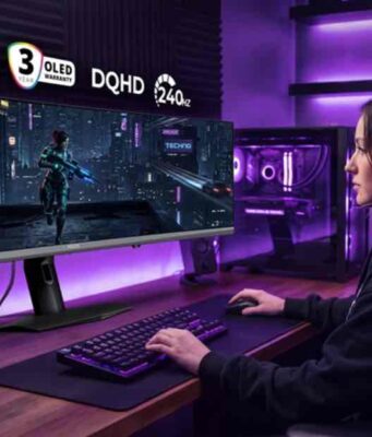 360 Hz-es QD-OLED monitorral és 49 hüvelykes óriáskijelzővel tért vissza az AOC a Gamescomra