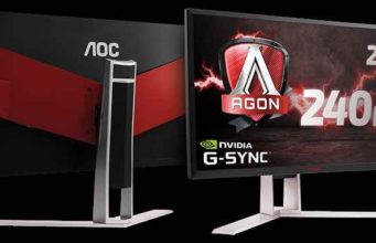 Itt a 240 Hz-es AOC AGON AG251FG G-SYNC támogatással