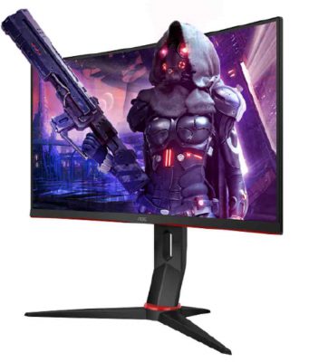 Négy új, 165 Hz-es, 1500R görbületű ívelt gaming monitort jelentett be az AOC
