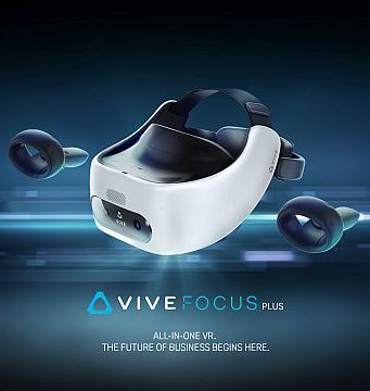 A HTC Vive Focus Plus továbbfejlesztett lencsékkel érkezik