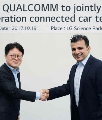 LG és Qualcomm közös fejlesztés: autók, hálózatba kötve