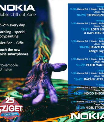 Nokia telefonokkal a pihenés is izgalmasabb a Szigeten