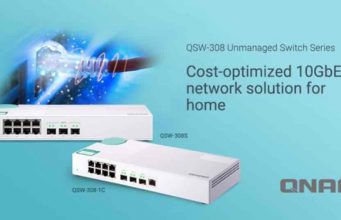 QNAP QSW-308-1C és QSW-308S költségoptimalizált 10 GbE switchek