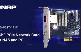 QNAP egyportos, 4 sebességes 5GBASE-T NIC NAS-ok vagy PC-k számára