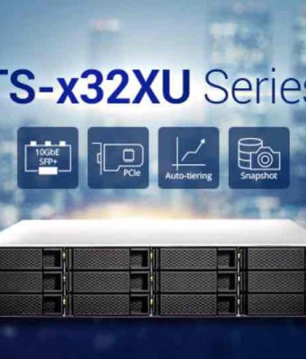 QNAP TS-x32XU SMB rackbe szerelhető NAS adattáróló, továbbfejlesztett teljesítménnyel