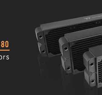 Thermaltake Pacific CL sorozatú réz radiátorok