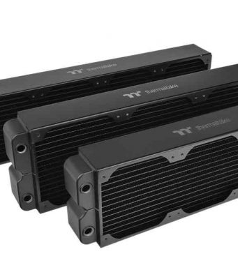 Thermaltake Pacific CL360, CL420, CL480 réz radiátorok