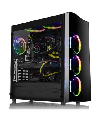 Thermaltake View 22 Tempered Glass Edition: közepes méretű számítógépház