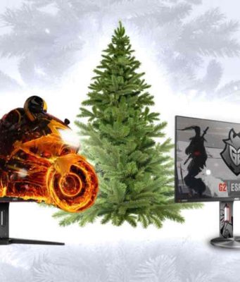 Az AOC gaming monitorai igazán remek karácsonyi ajándékok lehetnek